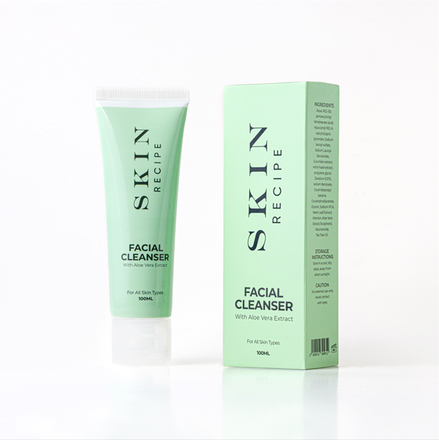 Facial Cleanser with Aloe Vera Extract